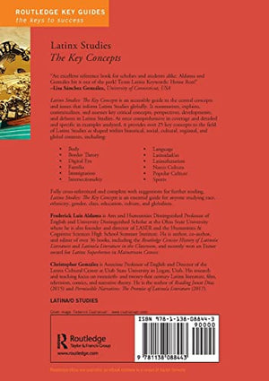 Latinx Studies: The Key Concepts (Routledge Key Guides)