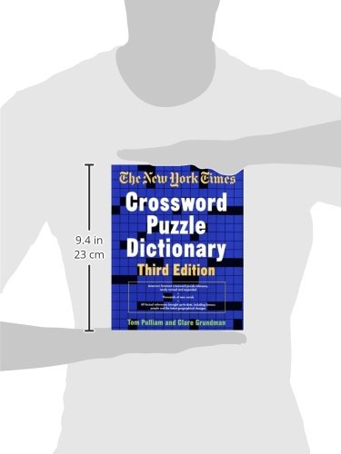 The New York Times Crossword Puzzle Dictionary, Third Edition (Puzzles & Games Reference Guides),New