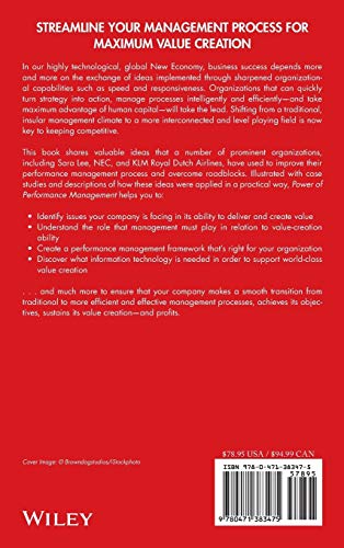 Power of Performance Management: How Leading Companies Create Sustained Value,Used