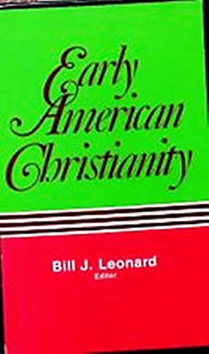 Early American Christianity,Used