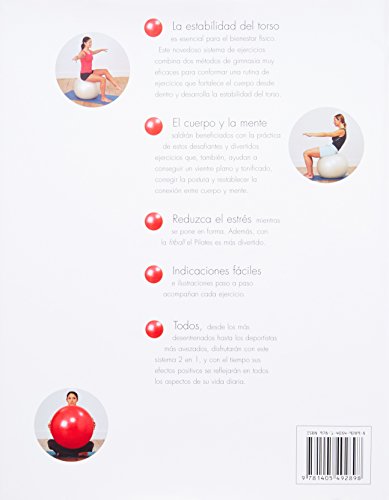 Pilates Con Fitball: Estabilidad Del Torso Para Una Mente Y Un Cuerpo Sanos,Used