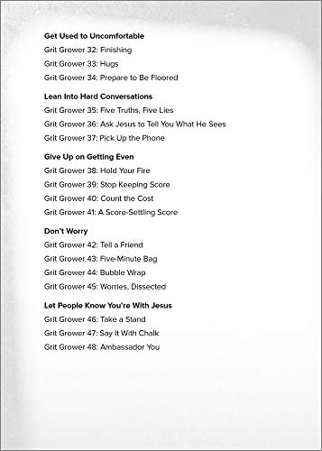 Growing Spiritual Grit: 52 Personal Devotions,Used