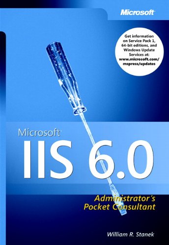 Microsoft IIS 6.0 Administrator's Pocket Consultant,Used