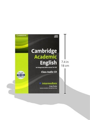 Cambridge Academic English B1+ Intermediate Class Audio CD and DVD Pack: An Integrated Skills Course for EAP (Cambridge Academic,Used