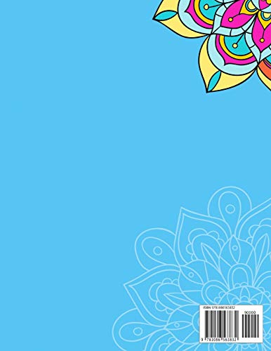 Mandala Coloring Book for Kids: Big Mandalas to Color for Relaxation,Used