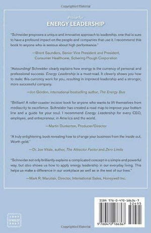 Energy Leadership: Transforming Your Workplace and Your Life from the Core,New