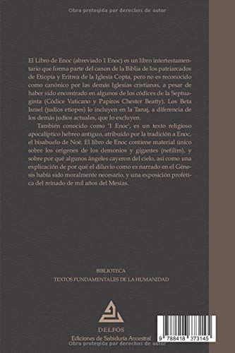 El libro de Enoc | Textos fundamentales de la humanidad (Spanish Edition),Used