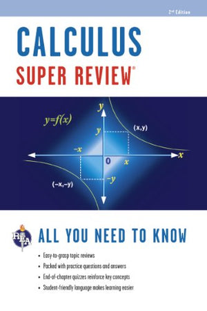 Calculus Super Review (Super Reviews Study Guides),Used
