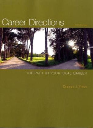 Career Directions: The Path To Your Ideal Career,Used