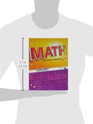 Glencoe Math, Course 3, Student Edition, Volume 2 (Math Applic & Conn Crse)-used