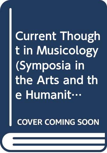 Current Thought in Musicology,Used