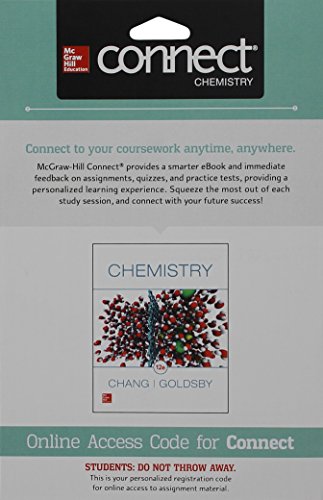 Package: Loose Leaf Chemistry with Connect 1semester Access Card,Used