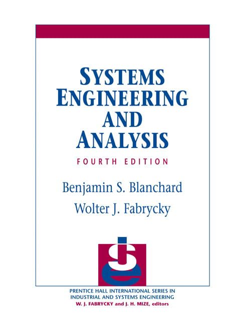 Systems Engineering And Analysis,New