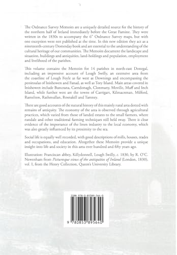 Ordnance Survey Memoirs Of Ireland Vol 38: County Donegal I, 18335: County Donegal Ii, 183536 (Ordnance Survey Memoirs Of Irel-new,New