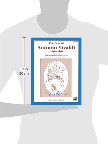 The Best of Antonio Vivaldi Concertos (For String Orchestra or String Quartet), Vol 1: 2nd Violin (The Best of..., Vol 1),Used