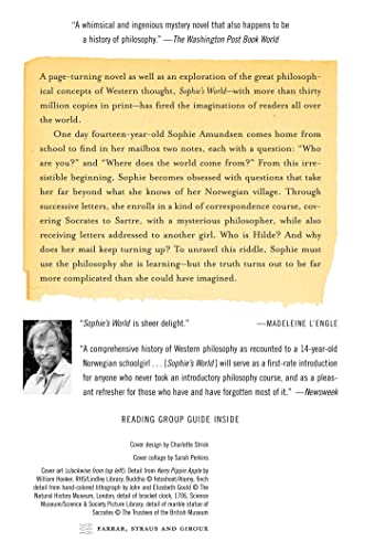 Sophie'S World: A Novel About The History Of Philosophy (Fsg Classics),New