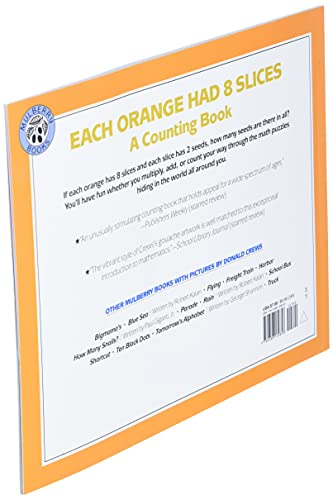 Each Orange Had 8 Slices (Counting Books (Greenwillow Books)),New
