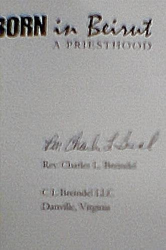 Born in Beirut: A Priesthood,Used