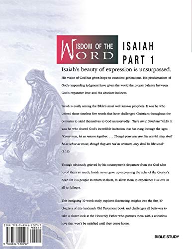 Isaiah: Prophet of Deliverance and Messianic Hope: Part 1 (Wisdom of the Word Bible Study Series),Used