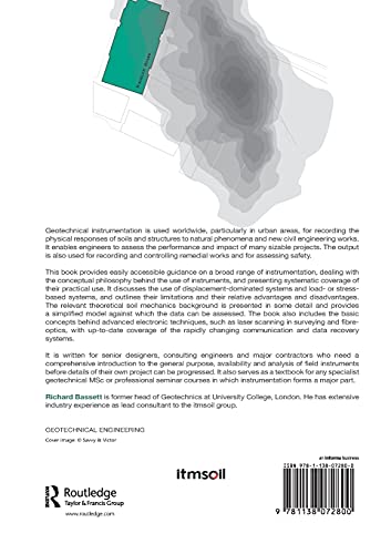 A Guide to Field Instrumentation in Geotechnics: Principles, Installation and Reading,Used
