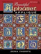 Beautiful Alphabet Applique,Used