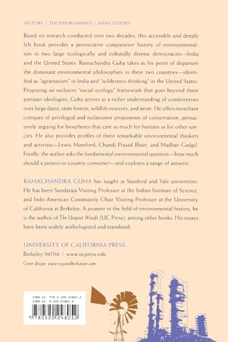 How Much Should a Person Consume?: Environmentalism in India and the United States,Used