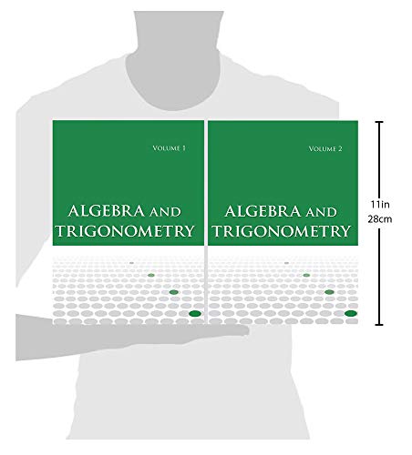 Algebra And Trigonometry By Openstax (Paperback Version, B&W)-used