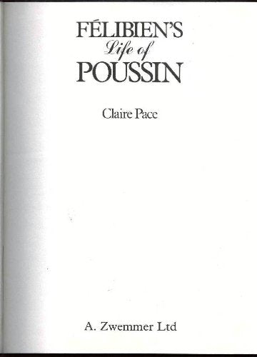 Felibien's Life of Poussin,Used