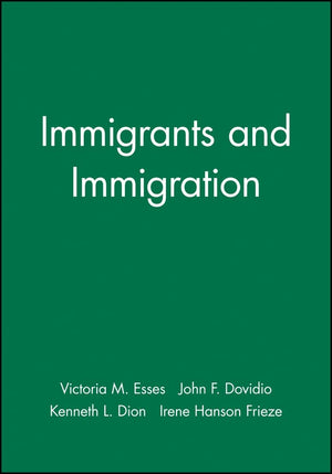 Immigrants and Immigration (Journal of Social Issues),Used