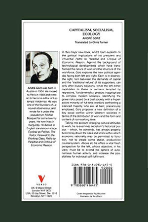 Capitalism, Socialism, Ecology,Used