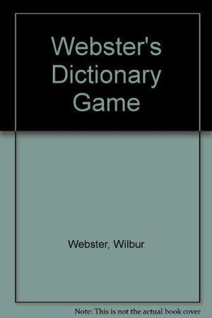 Webster'S Dictionary Game,Used
