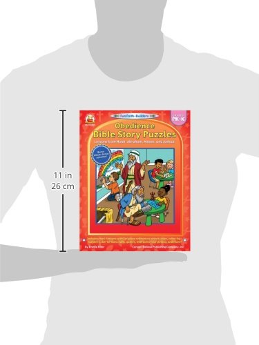 Obedience Bible Story Puzzles, Grades PK  K (Fun FaithBuilders),Used
