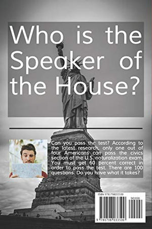 The U.S. Citizenship Trivia Book: Can You Pass the Naturalization Test?,Used