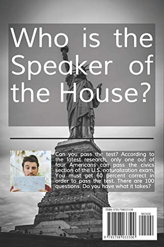 The U.S. Citizenship Trivia Book: Can You Pass the Naturalization Test?,Used