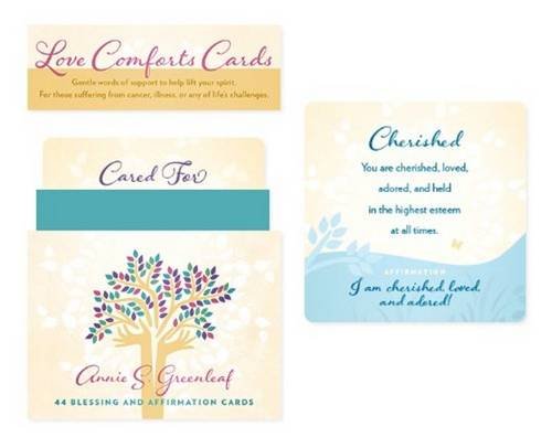 Love Comforts Cards: Words Of Comfort For Those With Cancer Or Illness,Used