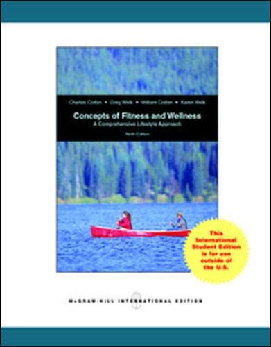 Concepts of Fitness and Wellness: A Comprehensive Lifestyle Approach.,Used
