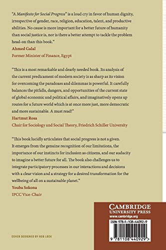 A Manifesto for Social Progress: Ideas for a Better Society,Used