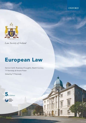 European Law (Law Society Of Ireland Manuals),Used