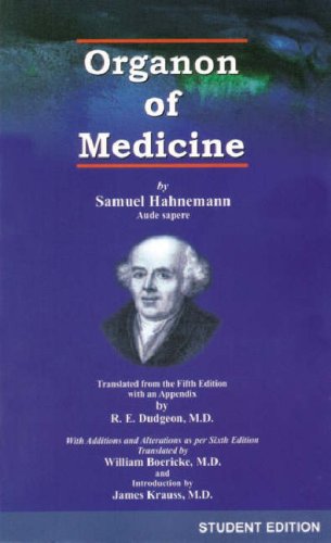 Organon of Medicine,Used