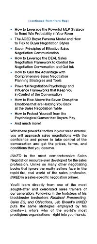 INKED: The Ultimate Guide to Powerful Closing and Sales Negotiation Tactics that Unlock YES and Seal the Deal (Jeb Blount),Used