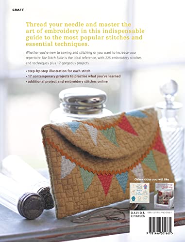 The Stitch Bible: A comprehensive guide to 225 embroidery stitches and techniques,Used