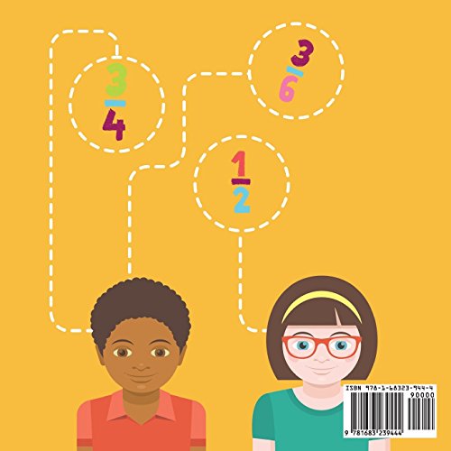 Fractions Grade 4 Math Essentials: Children's Fraction Books,Used