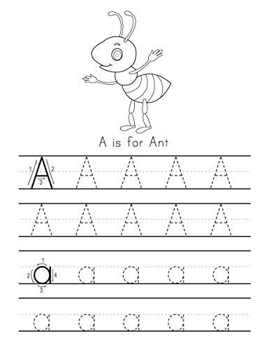 Trace Letters: Alphabet Handwriting Practice workbook for kids: Preschool writing Workbook with Sight words for Pre K, Kindergar,New