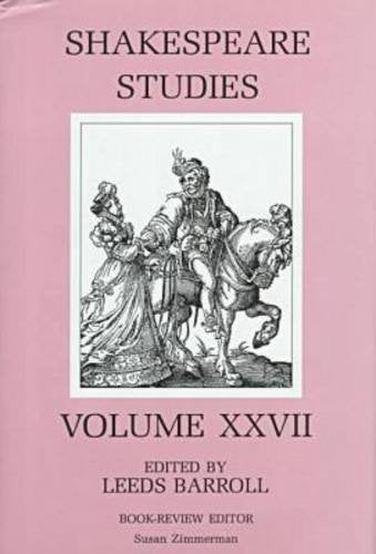 Shakespeare Studies,Used