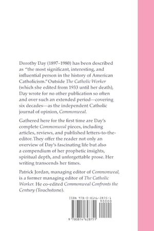 Dorothy Day: Writings From Commonweal