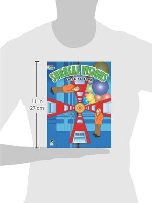 Surreal Visions Coloring Book (Dover Coloring Books),Used