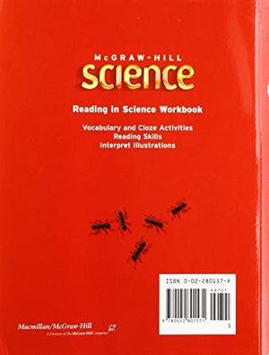 McGrawHill Science, Grade 5, Reading In Science Workbook (OLDER ELEMENTARY SCIENCE),New
