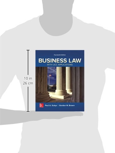 Business Law With Ucc Applications,New