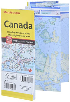 Canada Road Map,Used