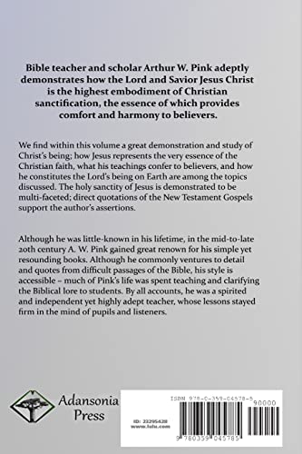 The Doctrine of Sanctification: Discerning real and false notions of Jesus Christs Holiness,Used